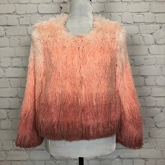 Mother The Boxy Jacket Shaggy Faux Fur Rocket In My Pocket - Picture 5 of 12